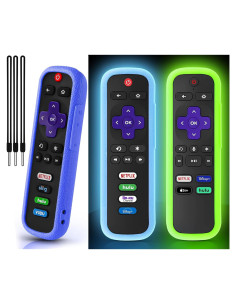 Funda Protectora de Silicona para Control Remoto Roku - SOTATOO