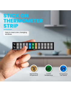 Termómetro Adhesivo Digital Heezy 10-32C para Fermentación 2