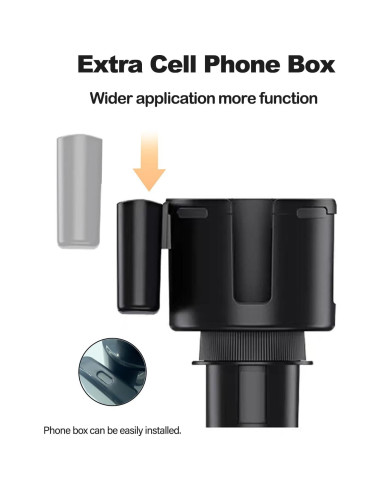 Soporte para Teléfono y Expander de Portavasos Tesheer