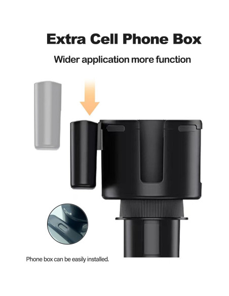 Soporte para Teléfono y Expander de Portavasos Tesheer