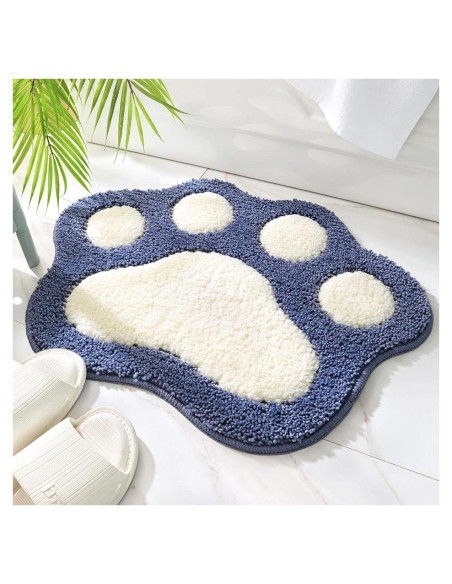 Alfombra de Baño Antideslizante Molesun Azul 43x58 cm