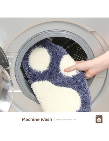 Alfombra de Baño Antideslizante Molesun Azul 43x58 cm