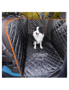 Funda de Asiento para Camioneta iBuddy Negra para Perros