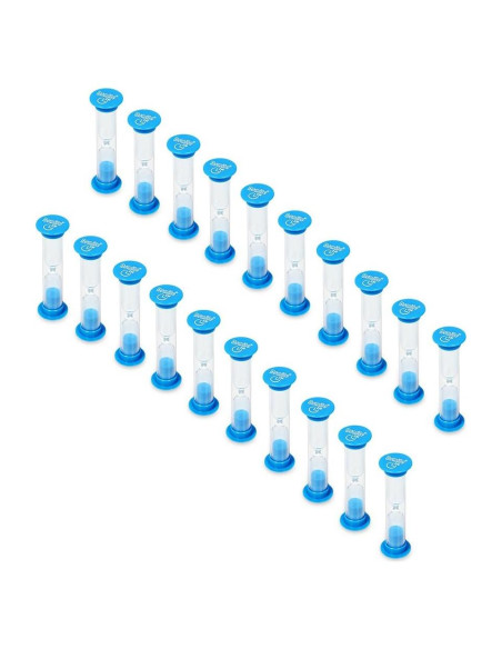 Temporizador de Arena Dsmile 2 Minutos Set de 20 Plástico