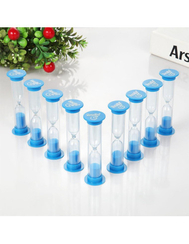 Temporizador de Arena Dsmile 2 Minutos Set de 20 Plástico