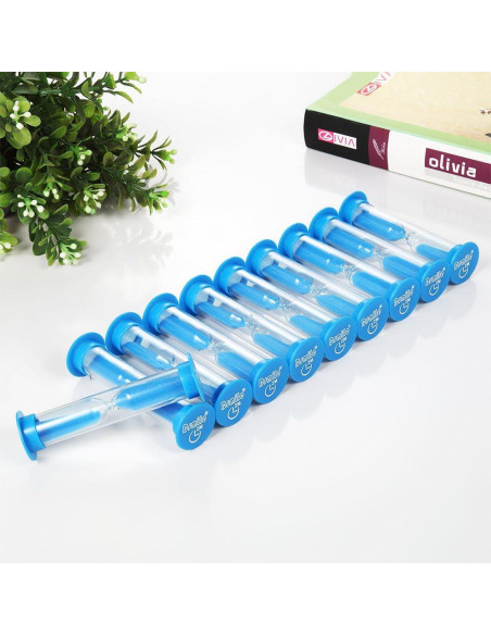 Temporizador de Arena Dsmile 2 Minutos Set de 20 Plástico