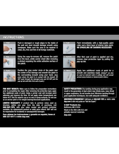 Parche de Reparación DAP Eclipse 10.16 cm para Paredes 2