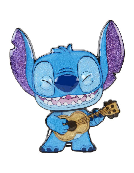 Pin de Esmalte Pop! Funko Lilo y Stitch - Stitch con Ukulele