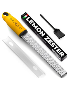 Rallador de Queso y Cítricos GEROSSI Acero Inoxidable 33cm