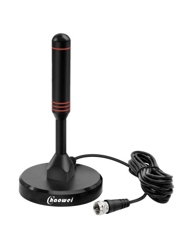 Antena de TV Digital HD Chaowei DTA66 con Base Magnética