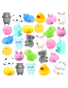 UMEELR 28 Juguetes Squishies Mochi con Tarjetas para Niños