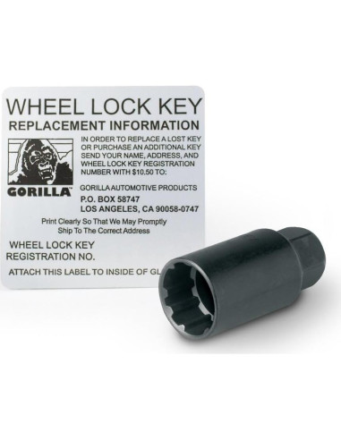 Bloqueos de Rueda GORILLA 73631T para Toyota 12mm x 1.50