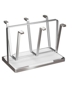 Soporte para Secar Tazas y Botellas POCHOIO Plateado 22.95x12.7cm