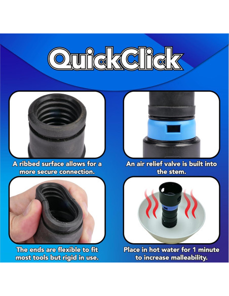 Manguera de Aspiradora 3 m Cen-Tec 95259 con Adaptadores