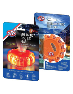 Faro LED de Emergencia STP, 8 Modos, Resistente al Agua