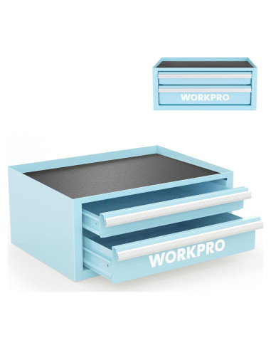 Caja de Herramientas Mini WORKPRO 31.75x22.86x13.97cm Azul