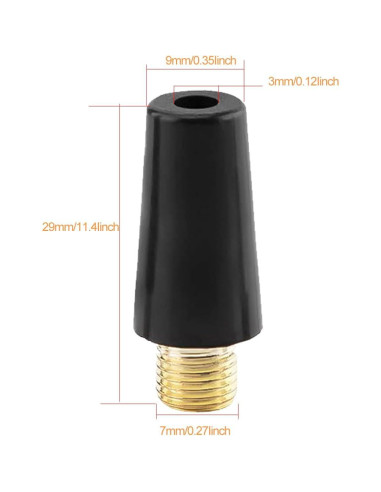 Kit de Adaptadores de Inflado CNHIDEE para Neumáticos y Balones