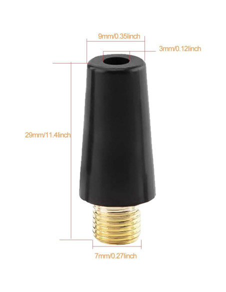 Kit de Adaptadores de Inflado CNHIDEE para Neumáticos y Balones