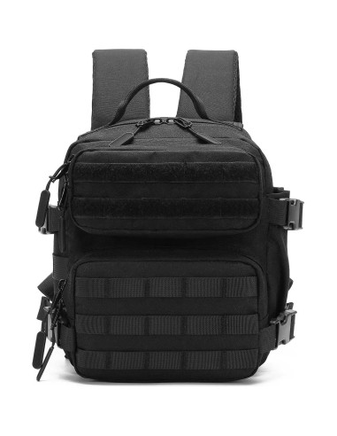 Mochila Táctica Mini ONE WVW PIN 9L Impermeable Negra