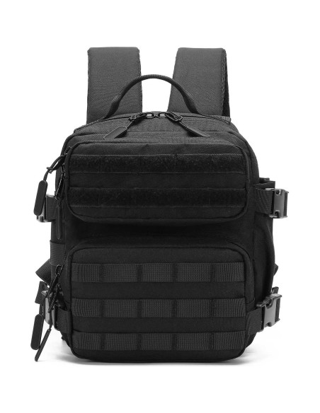 Mochila Táctica Mini ONE WVW PIN 9L Impermeable Negra