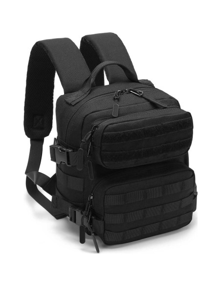 Mochila Táctica Mini ONE WVW PIN 9L Impermeable Negra