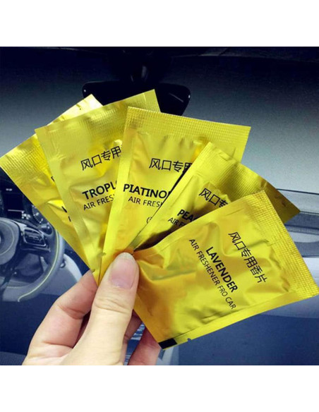 Recargas de Fragancia para Coche ZOSTLAND 10 Piezas Durazno