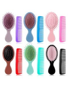 Juego de Cepillos y Peines de Viaje Nuanchu - 12 Piezas