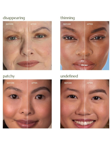 Lápiz de Cejas Chella Auburn - Punta Precisa y Larga Duración