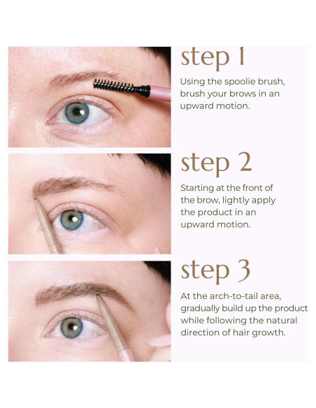 Lápiz de Cejas Chella Auburn - Punta Precisa y Larga Duración