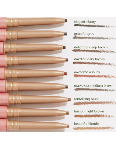 Lápiz de Cejas Chella Auburn - Punta Precisa y Larga Duración