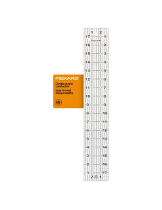 Regla de Costura Acrílica Fiskars 7.62x45.72 cm para Acolchado