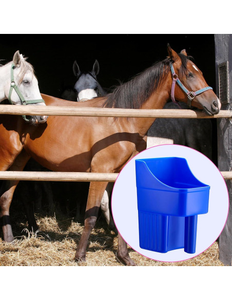 Cucharón de Plástico Baderke 6 Pcs 2L Azul con Medidas