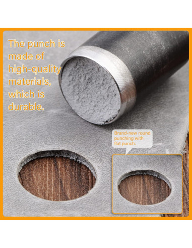 Juego de Perforadoras Redondas Veroave 5 Piezas para DIY