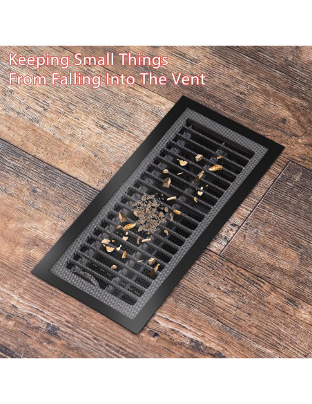 Paquete de 6 Cubiertas de Ventilación Magnéticas 10 x 25 cm Warmfarm