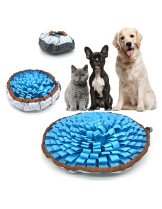 Alfombra de Olfateo para Perros NEECONG Azul 48x48cm