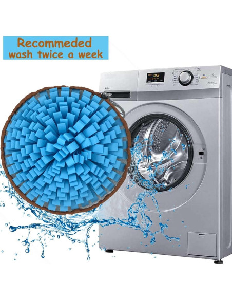 Alfombra de Olfateo para Perros NEECONG Azul 48x48cm