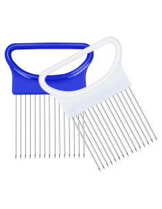 Soporte de Cebolla Ruooson 2 Pcs Acero Inoxidable Multifuncional