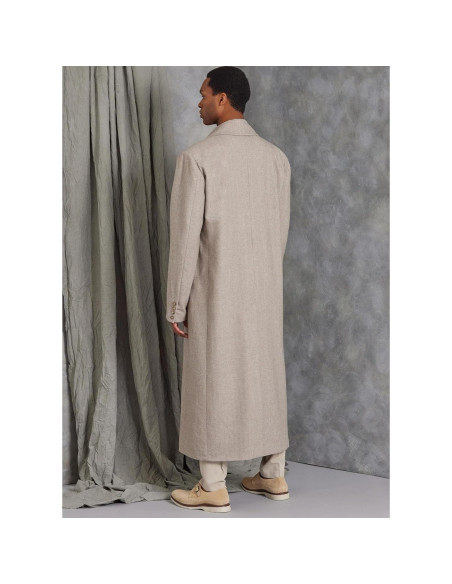 Patrón de Costura Abrigo Forrado Vogue V1976 Tallas 34-42