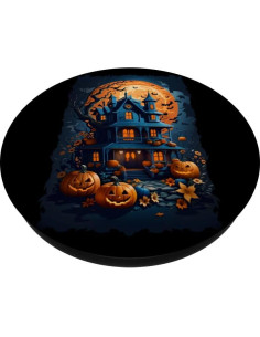 PopSockets Murciélagos y Calabazas Halloween Intercambiable 2