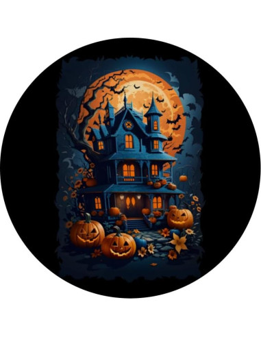 PopSockets Murciélagos y Calabazas Halloween Intercambiable