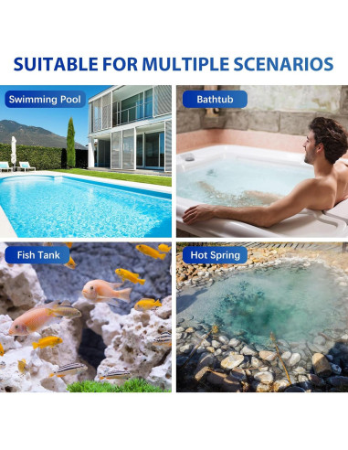 Termómetro Flotante Digital Nuovoware para Piscina IPX8