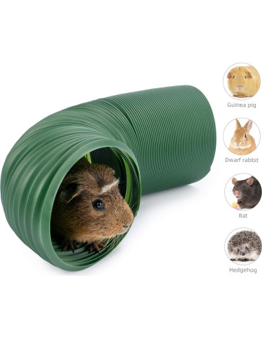 Túnel de Juego Niteangel para Cobayas y Animales Pequeños - 80 cm