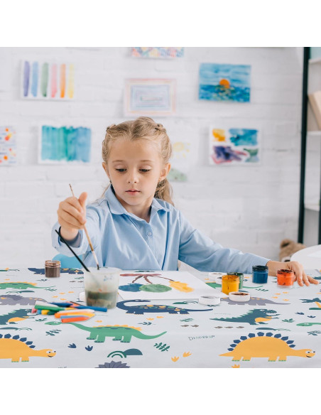 Alfombra Splat Antideslizante CLCROBD 130x130cm Dinosaurio