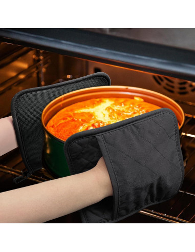 Almohadillas Térmicas YEKOO 20.3x21.6cm Neopreno Algodón Negro