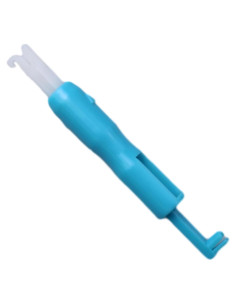 Enhebrador de Aguja Automático OZXNO 71mm Plástico Azul