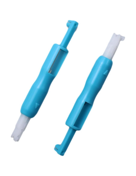 Enhebrador de Aguja Automático OZXNO 71mm Plástico Azul