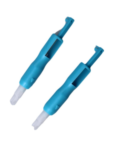 Enhebrador de Aguja Automático OZXNO 71mm Plástico Azul
