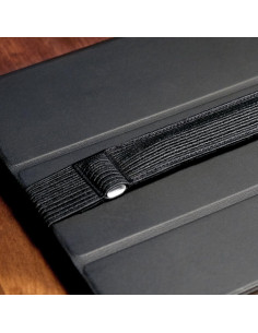 Funda para Apple Pencil Stylus Sling - Costura Negra - 9.7/10.5/11" 2