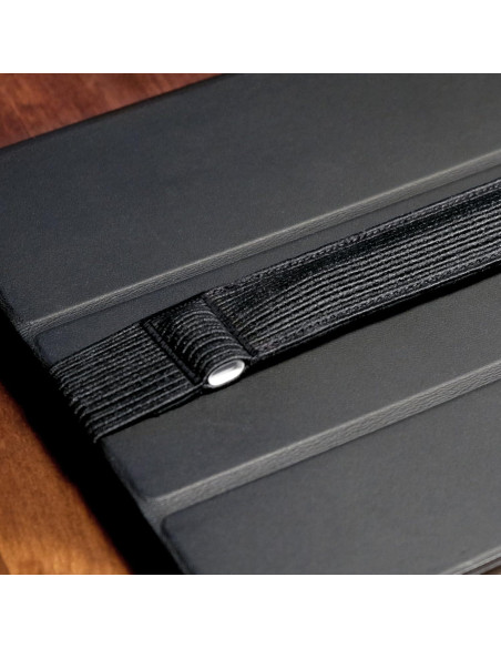 Funda para Apple Pencil Stylus Sling - Costura Negra - 9.7/10.5/11"