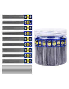 Recargas de Plomo 0.5 mm Morepack - 840 Piezas HB Resistentes